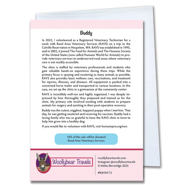 Dog Greeting Card– Buddy