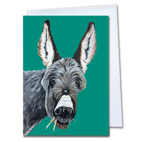 Donkey Greeting Card– Fred