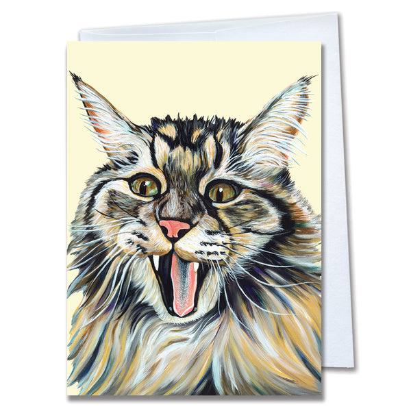Cat Greeting Card– Kosyak