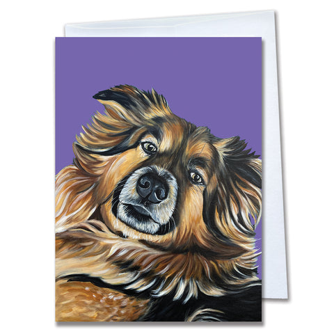 Dog Greeting Card– Bert
