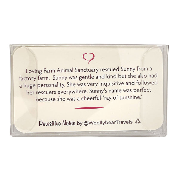 Pawsitive Notes- Sunny