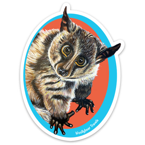 Bushbaby Sticker- Gizmo