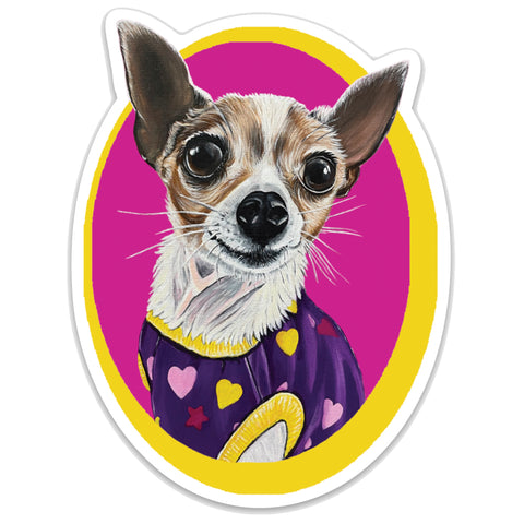 Chihuahua Sticker - Marge
