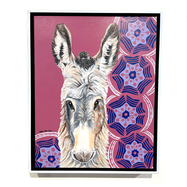 Donkey Painting - Original Artwork - Pumpkin and Babbles